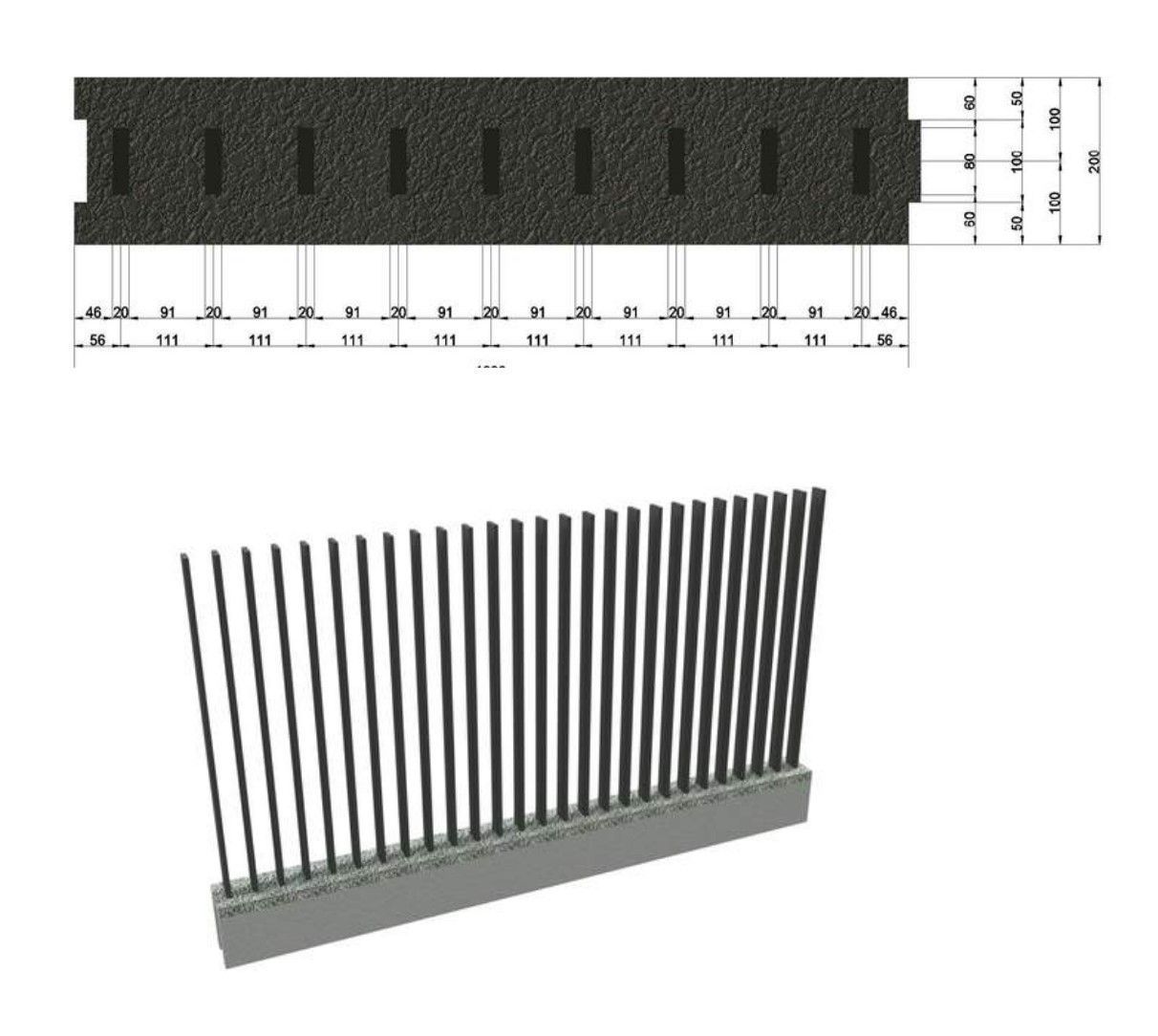 palisada 80x20